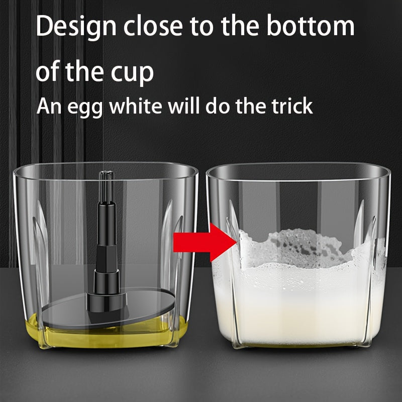 1pc Meat Churn, Portable Non-Woven Meat Grinder & Baby Food Supplement Machine - Multi-Purpose Electric Cooking Appliance with 24000 RPM, US Plug, Ideal for Home & Restaurant Use, Durable Plastic Design, Kitchen Gadget, Modern Kitchenware, Efficient