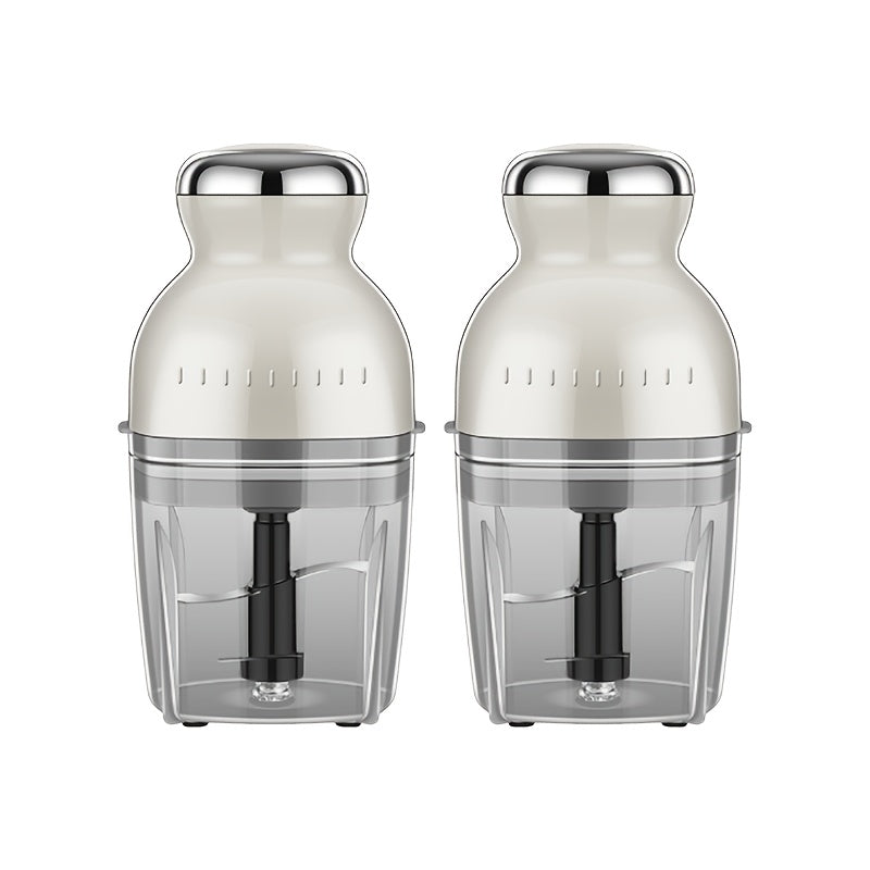 2pcs Meat Churn, Portable Non-embroidered Meat Grinder, Baby Food Supplement Machine, Multi-purpose Garlic Peeler In Kitchen, Mincer For Twisted Dumplings And Garlic Peeler For Twisted Vegetables, Suitable For Families, Kitchens And Restaurants.