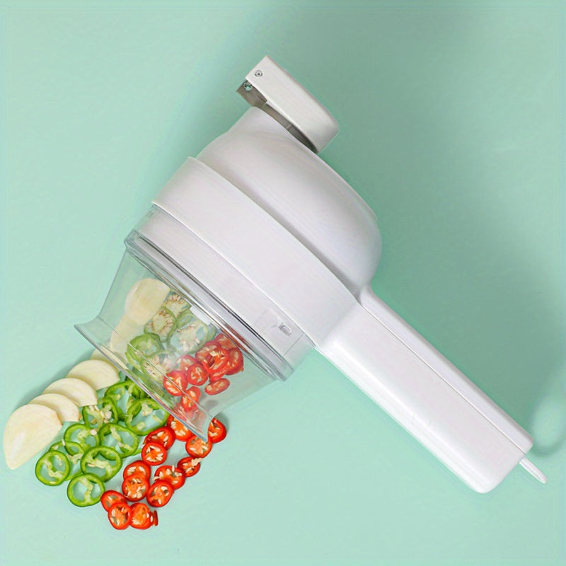 1pc Portable Mini Electric Food Processor & Vegetable Chopper, USB Charging Lithium Battery Rechargeable 800mAh, with Easy Clean-Up, for Onion, Ginger, Chilli, Onion, Garlic, Meat and More