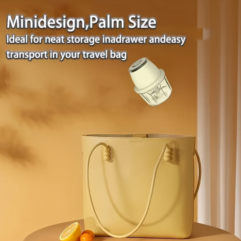 New Electric Garlic Grinder, Multifunctional Peeling Garlic Machine, Household Small Automatic Meat Grinder, Garlic Pulling And Pounding Machine, Essential For Kitchen, Multifunctional Electric Food Machine