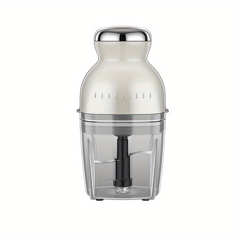 1pc Meat Churn, Portable Non-Woven Meat Grinder & Baby Food Supplement Machine - Multi-Purpose Electric Cooking Appliance with 24000 RPM, US Plug, Ideal for Home & Restaurant Use, Durable Plastic Design, Kitchen Gadget, Modern Kitchenware, Efficient